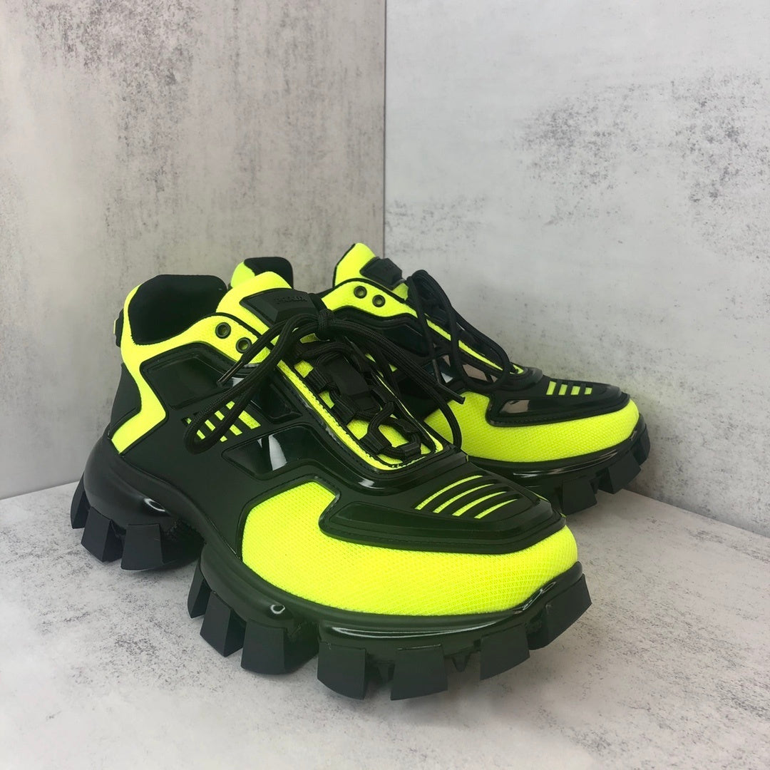 Prada Cloudbust Thunder Low "Neon Yellow-Black"