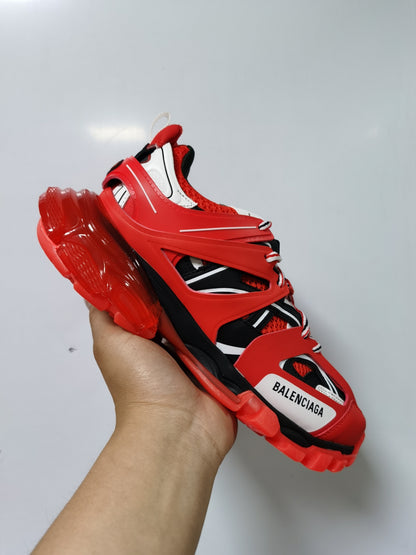 Balenciaga Track "Red Clear Sole "