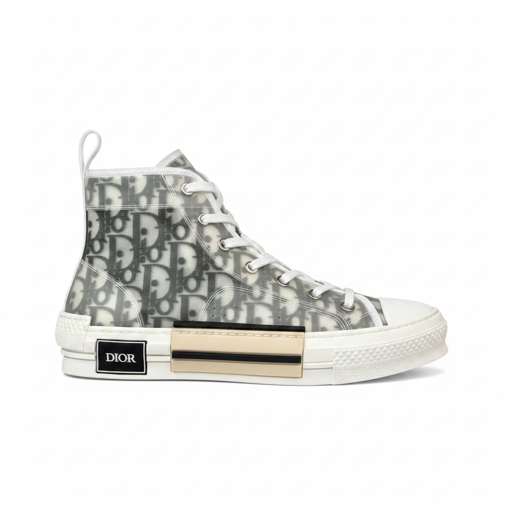 Dior B23 High-Top "White-Black-Beige"