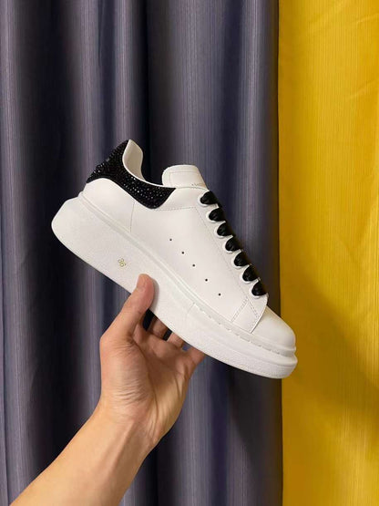 Alexander McQueen Oversized "White Black Crystal"