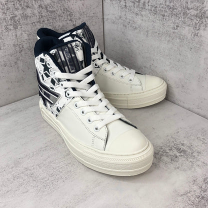 Dior Walk'N'Dior High-Top "White-Black Star"