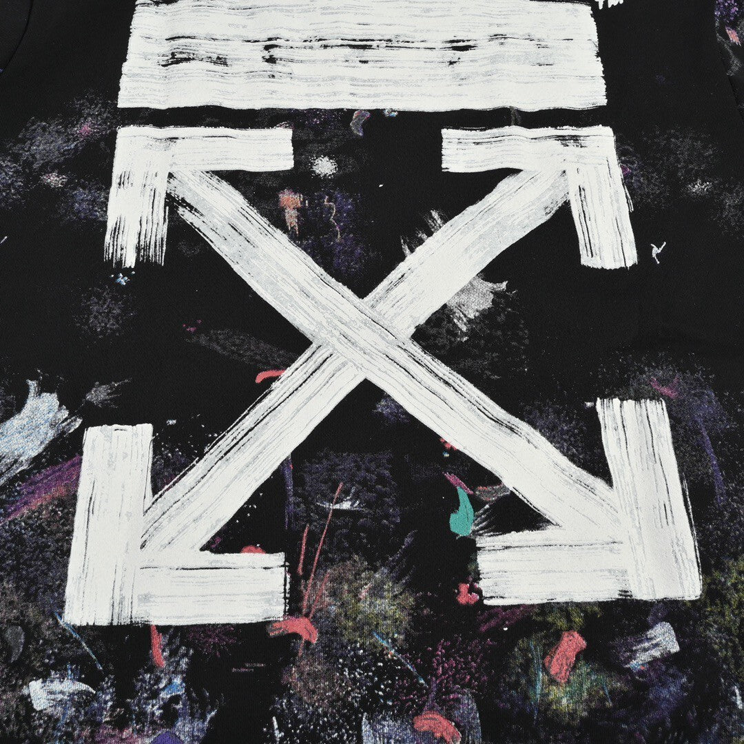 Off-White Galaxy Brushed Sweatshirt "Black"