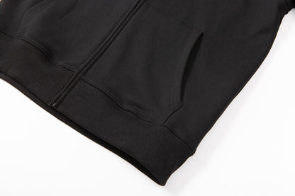 Gucci Zip-Up Hoodie "Black"