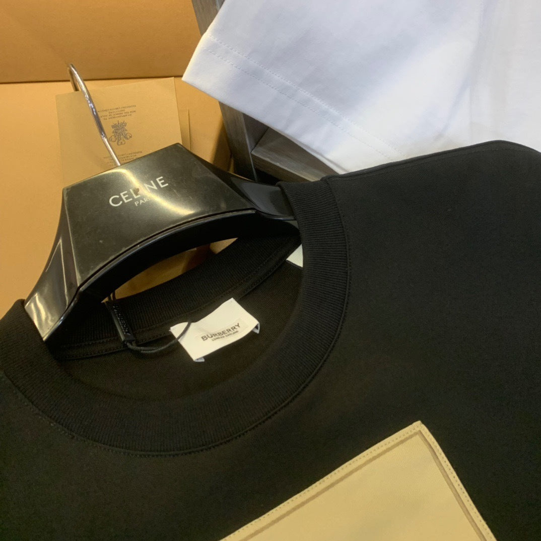 Burberry Logo Patch T-Shirt "Black"