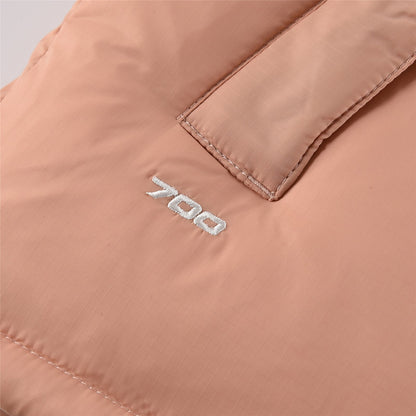 The North Face 700 Down Vest "Pink-Black"