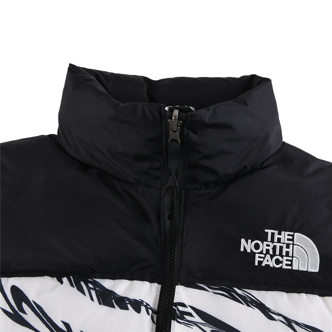 The North Face 700 Down Jacket "White Zebra"