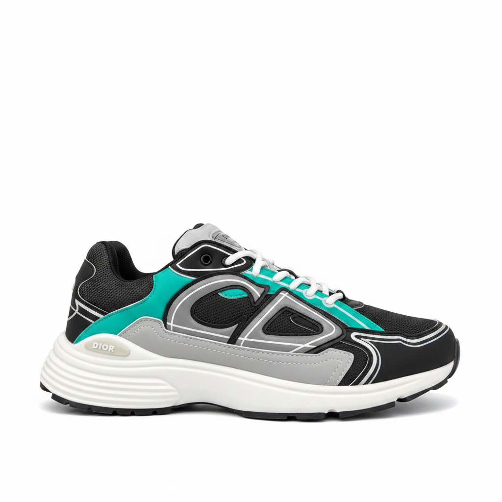 Dior B30 "Black-Grey-Turquoise"