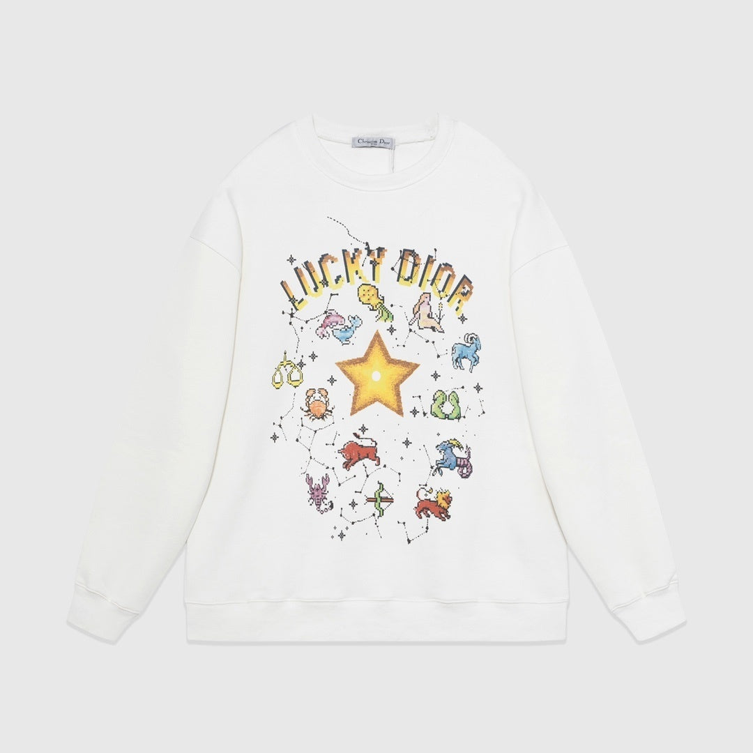 Dior Lucky Dior Sweatshirt "White"