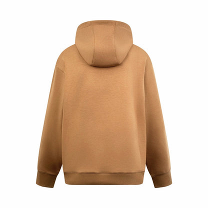 Fendi FF Embroidered Hoodie "Beige"