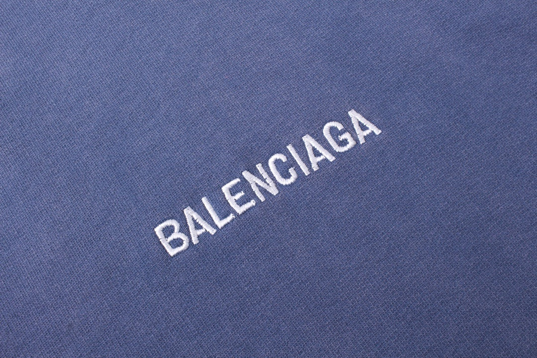 Balenciaga Hoodie "Blue-White"