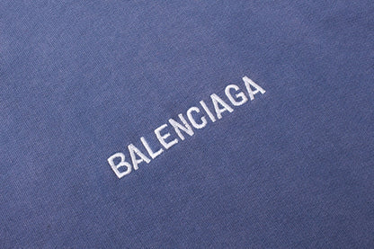 Balenciaga Hoodie "Blue-White"