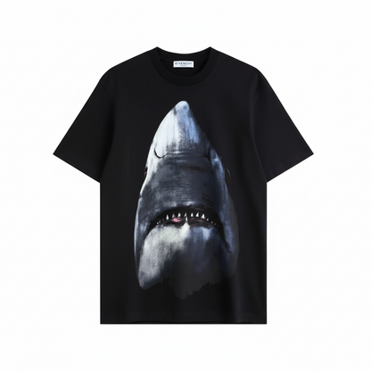 Givenchy Paris Shark Logo T-Shirt "Black"