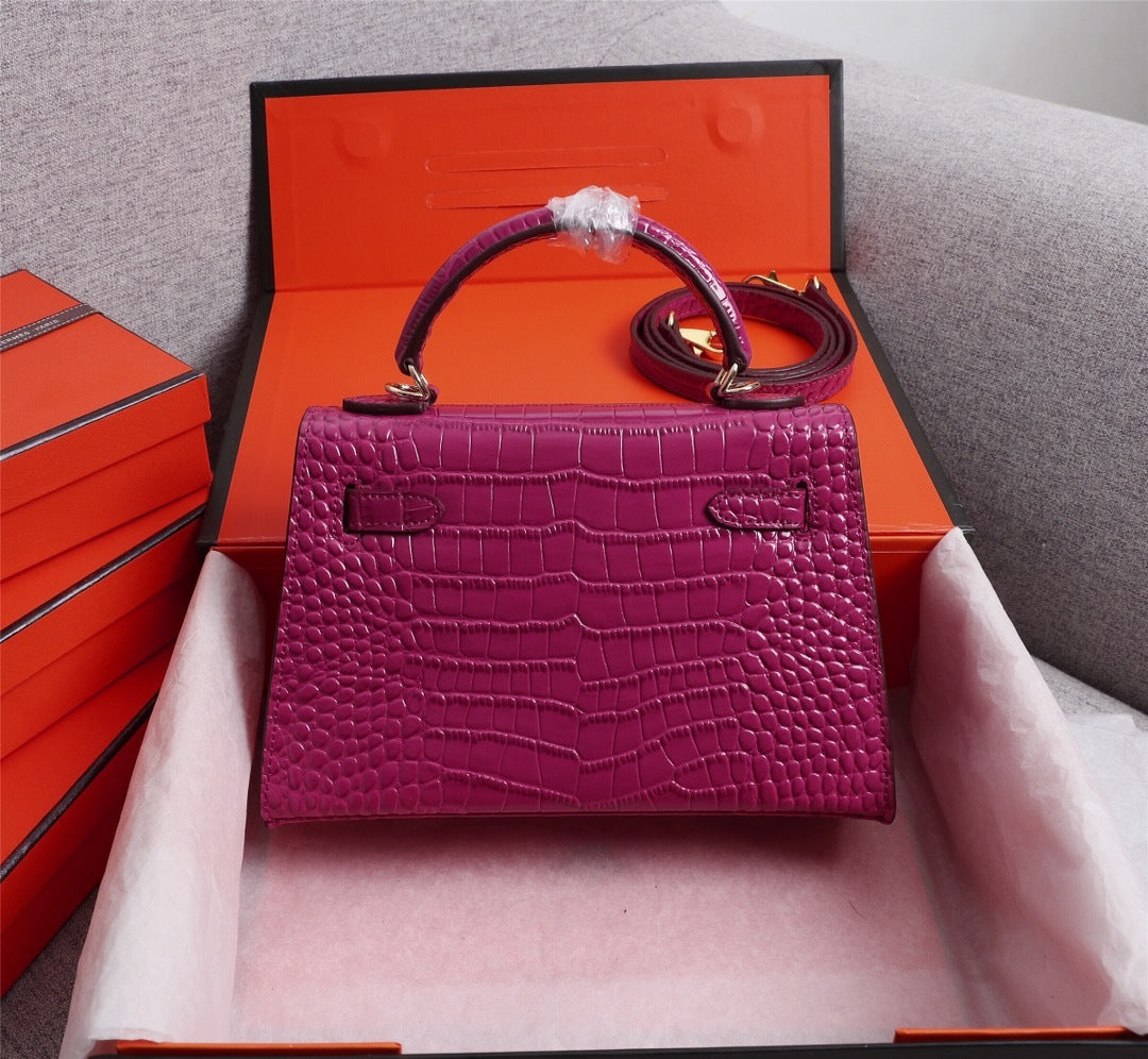 Hermès Aligator Leather Mini Kelly 20