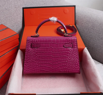Hermès Aligator Leather Mini Kelly 20