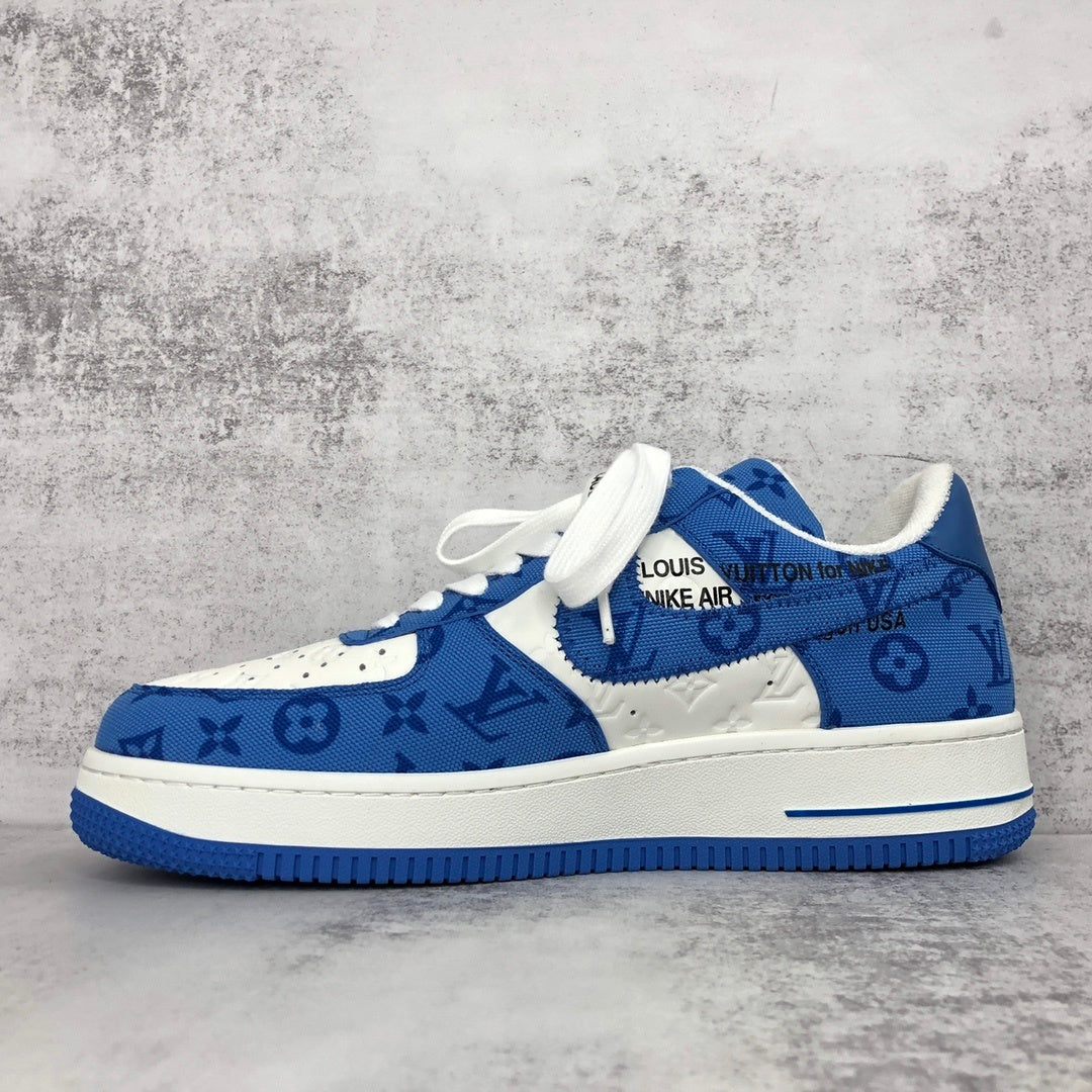 Louis Vuitton x Nike Air Force 1 "Blue-White"