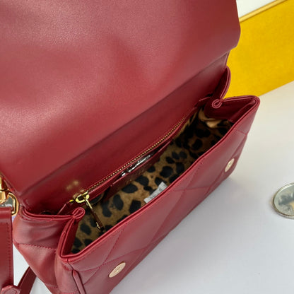 Dolce & Gabbana Sicily Quilted Leather Handbag
