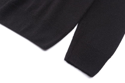 Dior Reverse Sweater "Black Wool-Cashmere Jacquard"