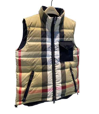 Burberry Reversible Down Vest "Black" and "Beige"