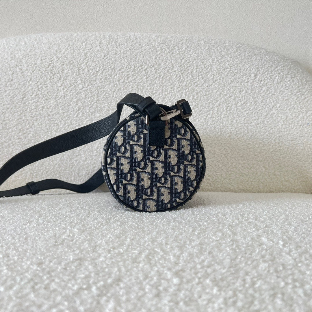 Dior Oblique Mini Roller Bag With Strap