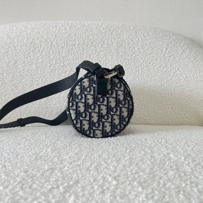 Dior Oblique Mini Roller Bag With Strap