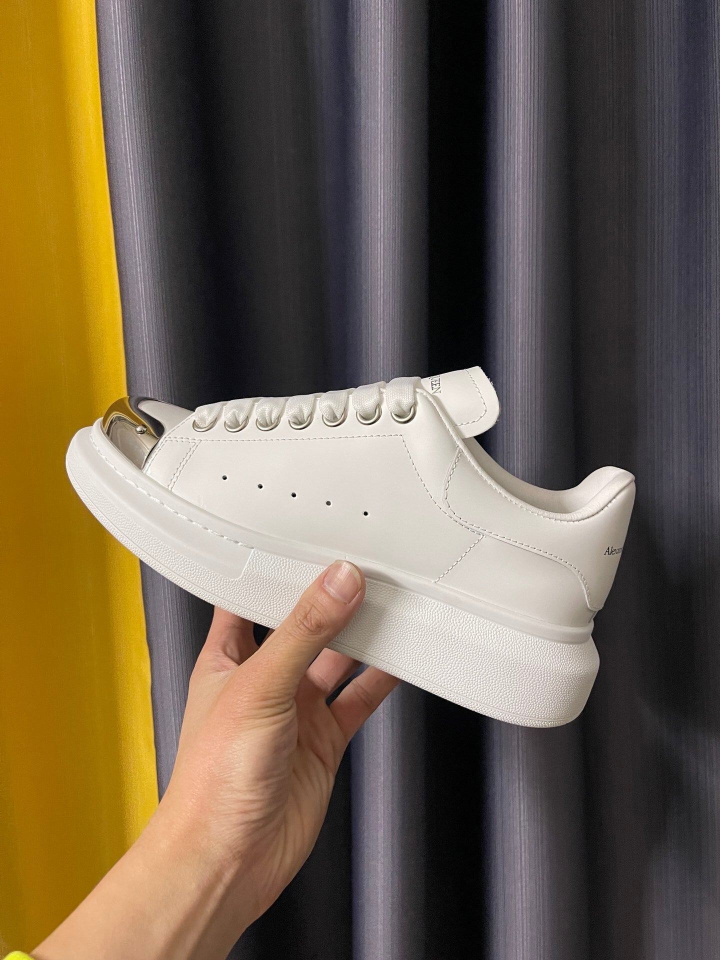 Alexander McQueen Oversized "White-Metal Toe"