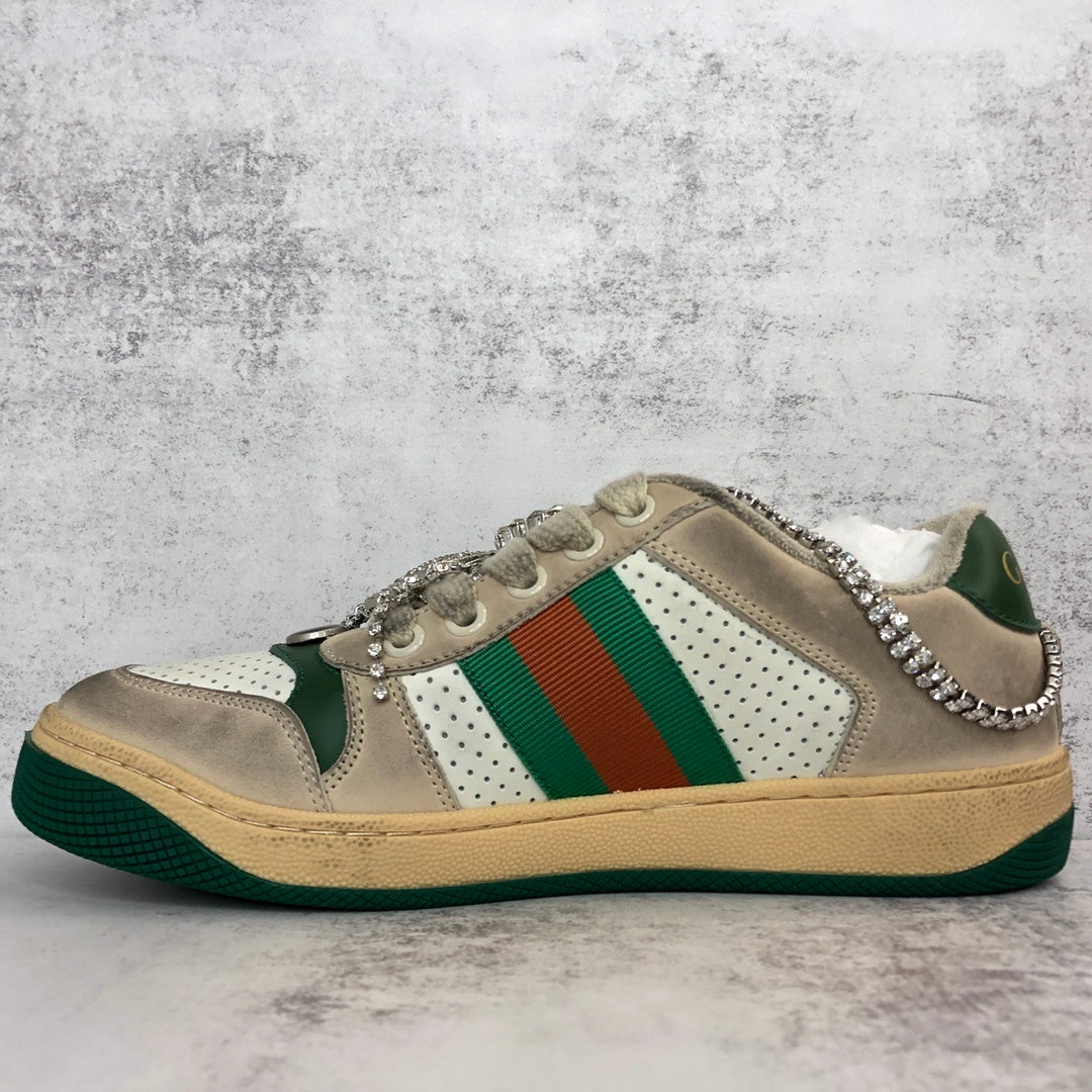 Gucci Screener "Green-White" Crystals