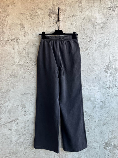 Balenciaga Cursive Baggy Trousers "Black-White"