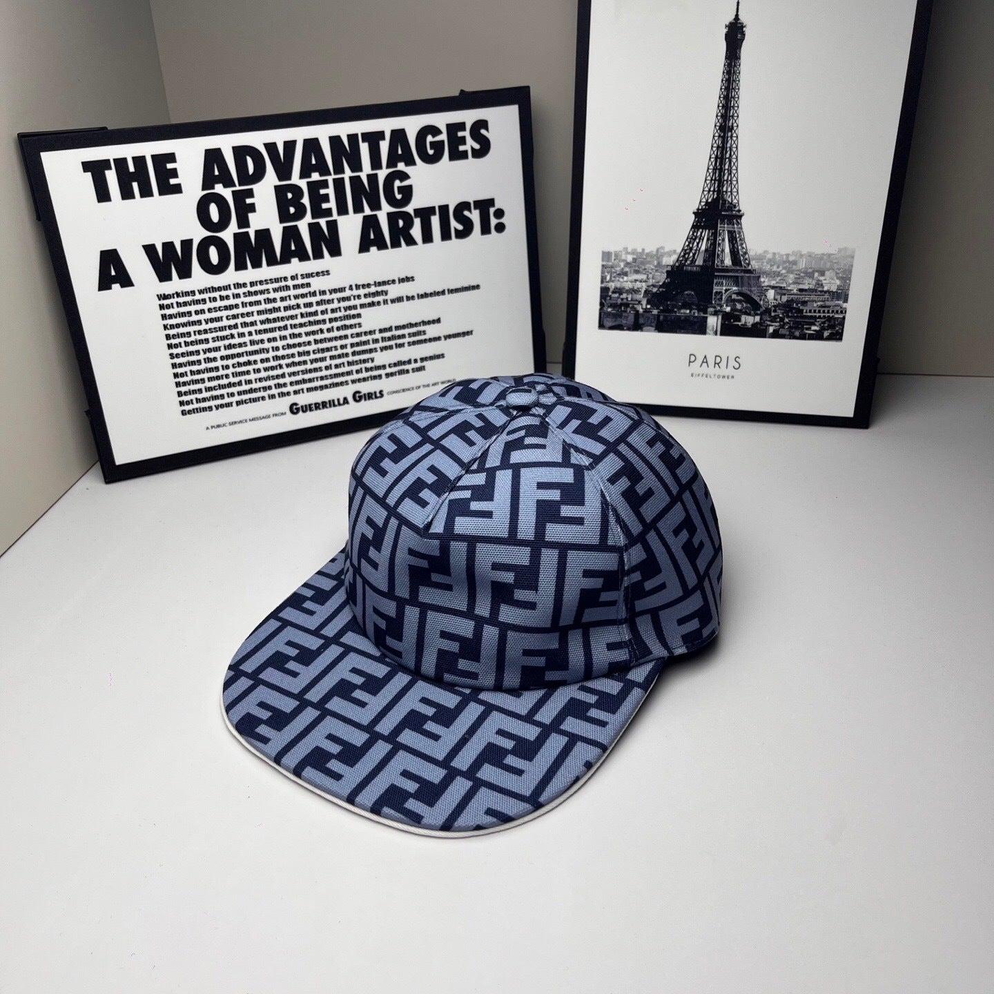 Fendi FF Cotton Baseball Cap