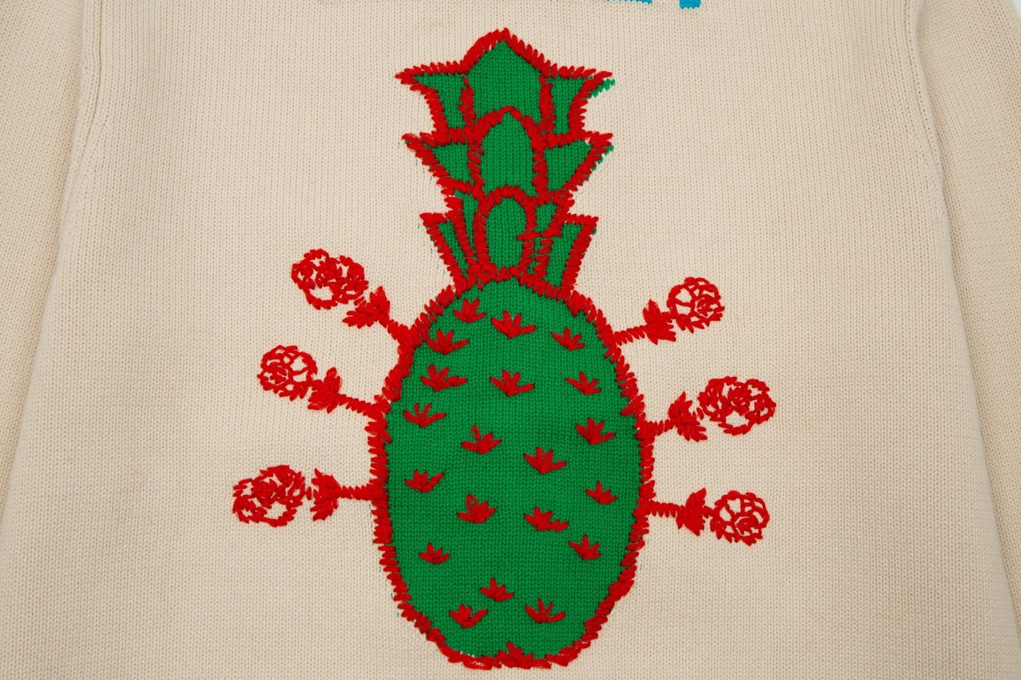 Gucci Pineapple Cardigan "Ivory"
