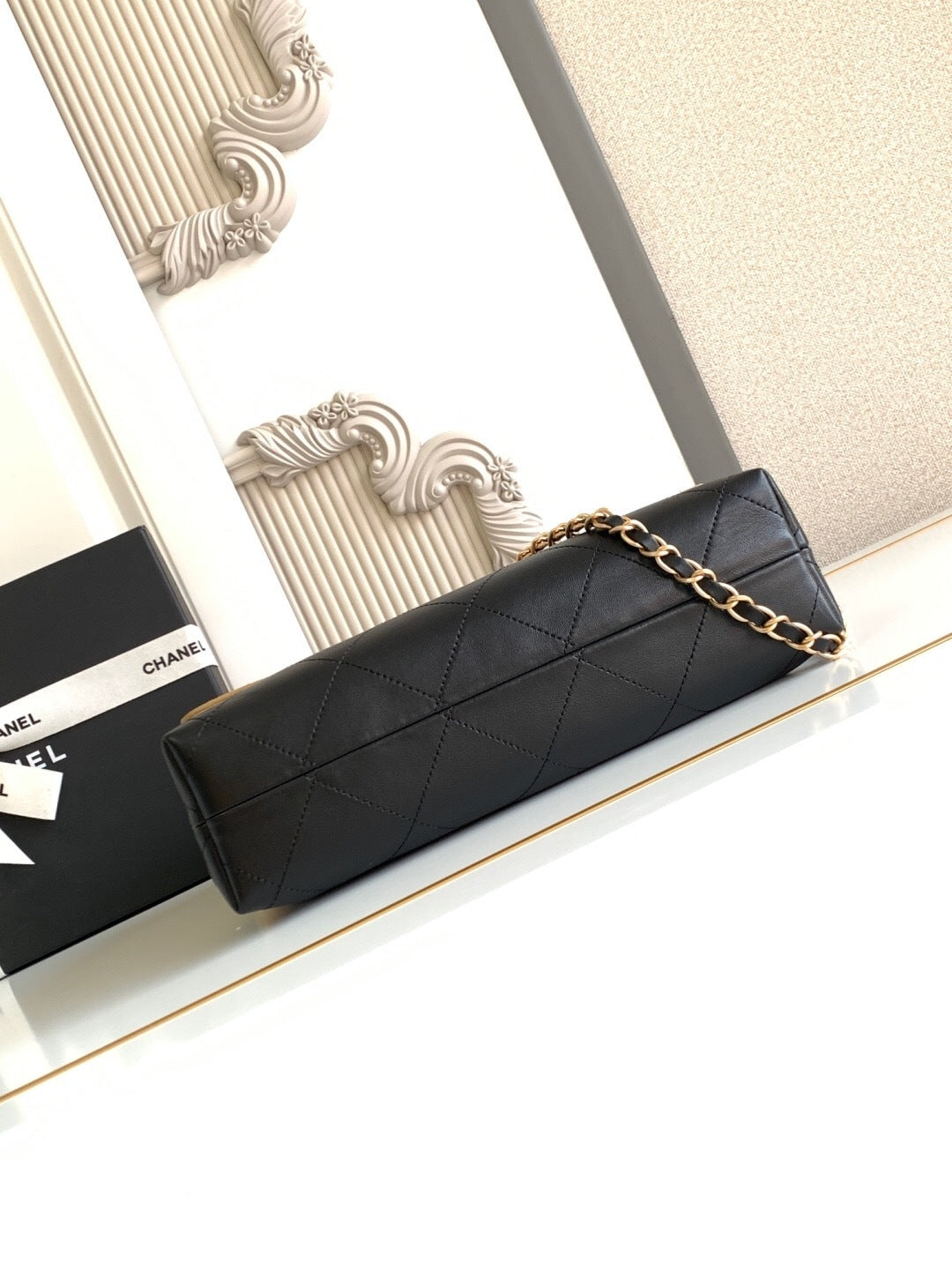 Chanel Flap Bag with Top Handle