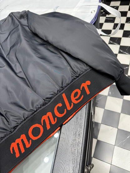 Moncler x Mercedes Benz Reversible Down Bomber Jacket "Black" and "Orange"
