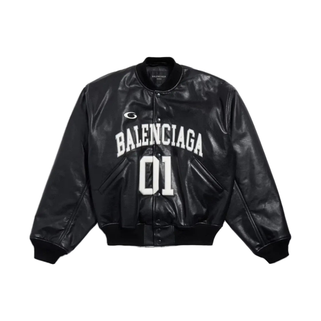 Balenciaga Basketball Bomber Jacket "Black-White"