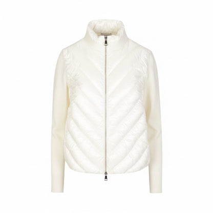 Moncler Hybrid Down Top "White"