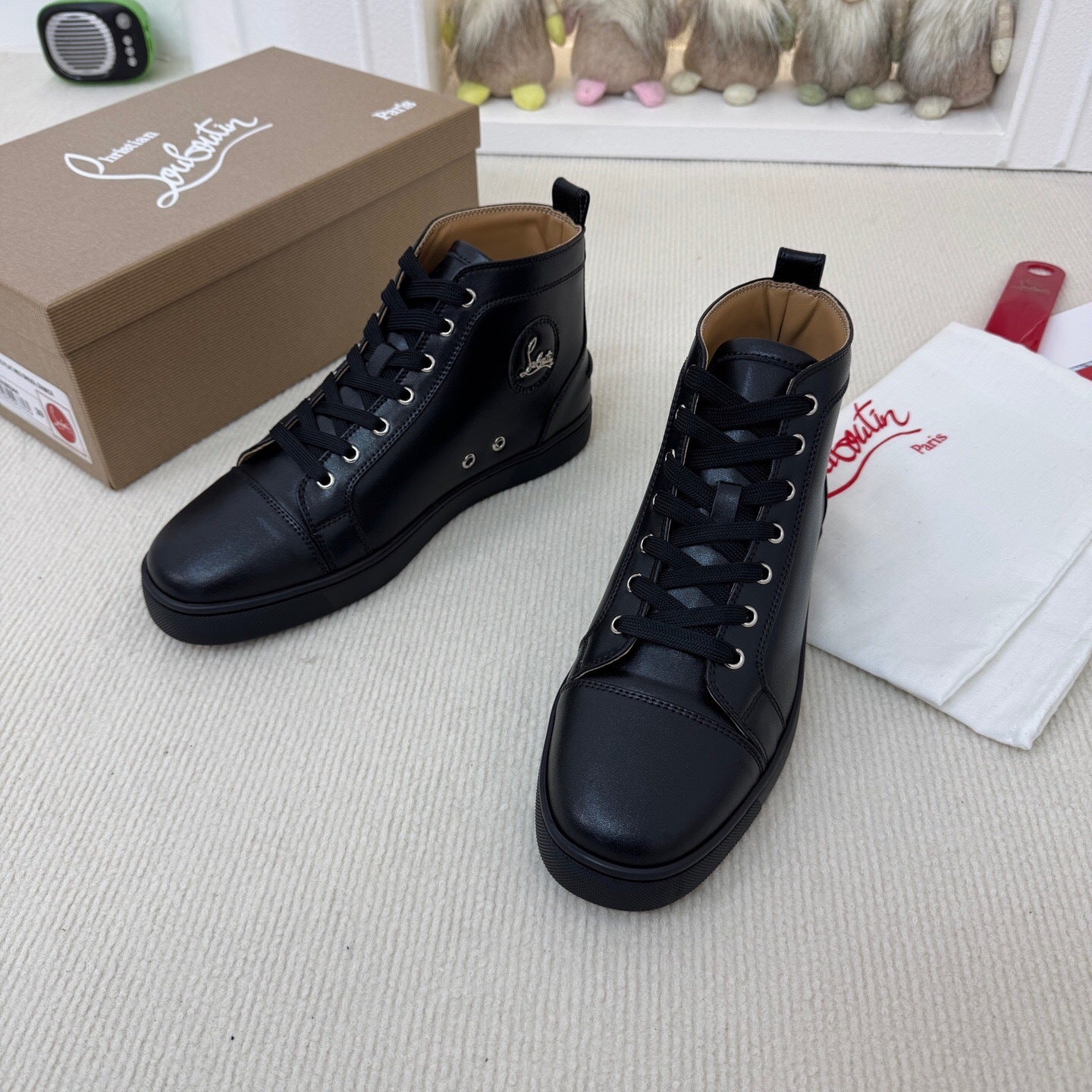 Chrisitan Louboutin Louis High-Top "Black"
