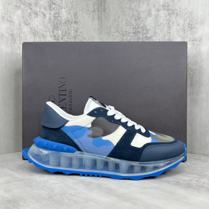 Valentino Garavani Netrunner "Blue-White Camo"