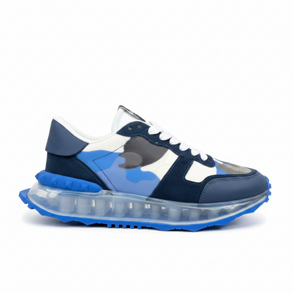 Valentino Garavani Netrunner "Blue-White Camo"