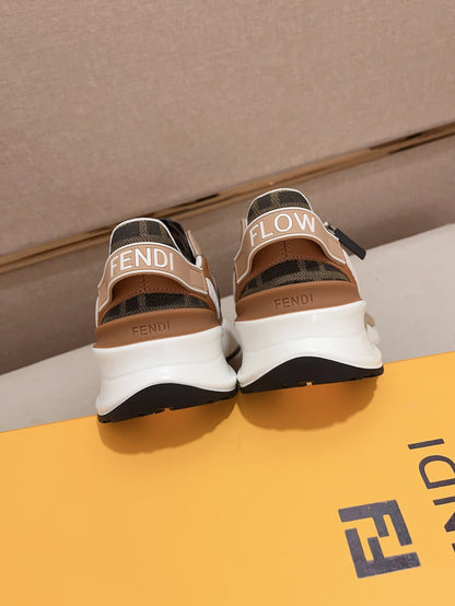 Fendi Flow "Brown-White"