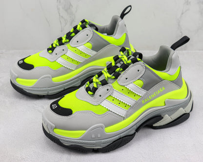 Balenciaga x Adidas Triple S "Fluo Yellow"