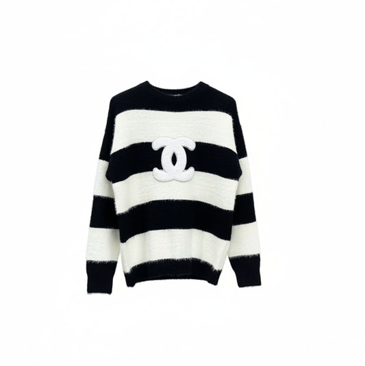 Chanel Sweater "Black-White"
