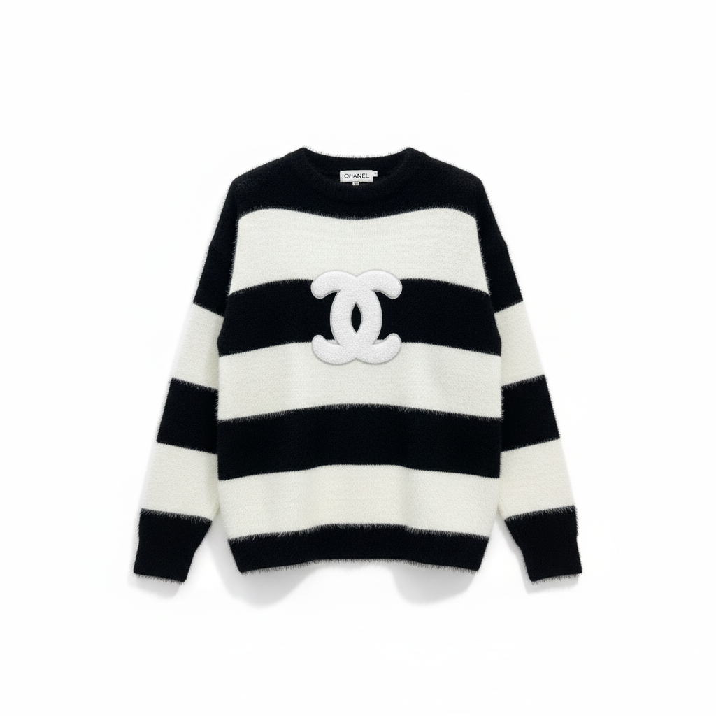 Chanel Sweater "Black-White"