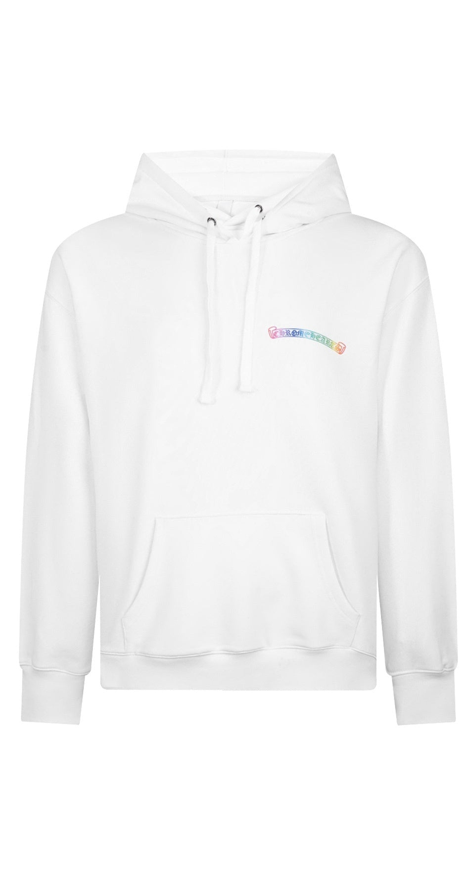 Chrome Hearts Peace N Love Hoodie "White-Multicolour"