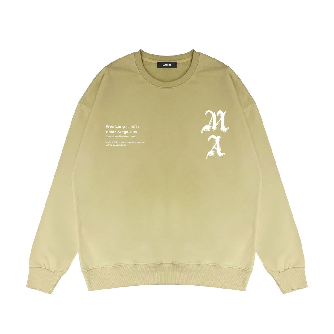 Amiri x Wes Lang Solar Kings "Beige-White"