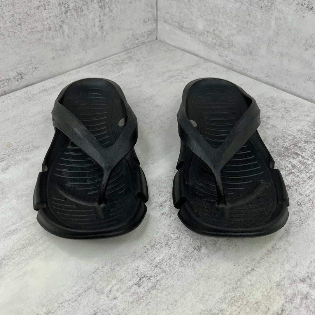 Balenciaga Mold Thong Flip-Flops "Black"