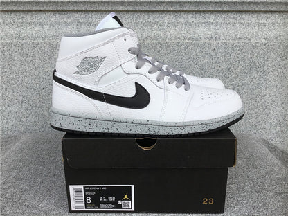 Air Jordan 1 Mid “White-Cement”