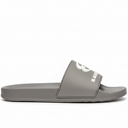 Balenciaga Pool Slides "Grey"