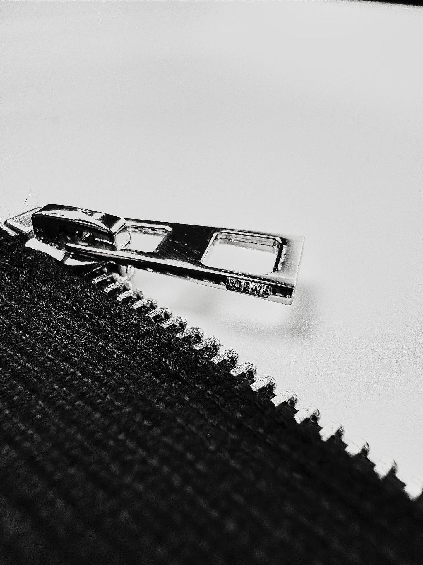 Loewe Anagram Zip-up Hoodie "Black"