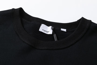Burberry Logo Print Sweatshirt "Black"