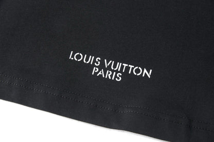 Louis Vuitton Printed Signature T-Shirt "Black"