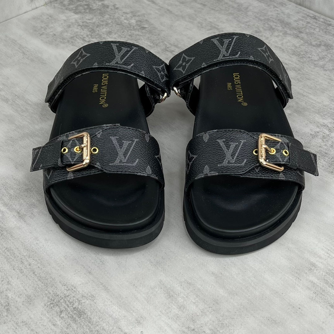 Louis Vuitton Sandals "Black"