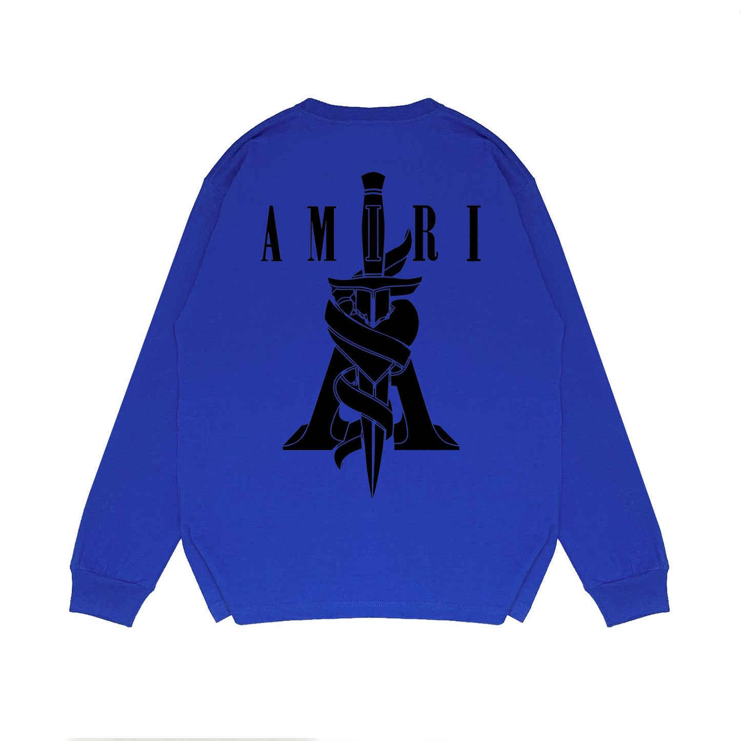 Amiri Dagger Sweatshirt "Blue-Black"